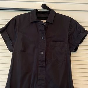 J Crew classic collared shirt dress